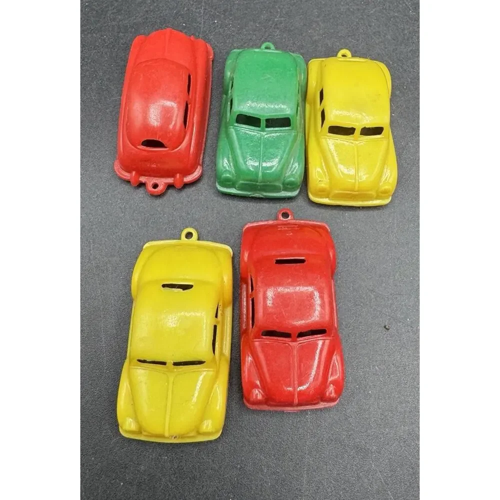 Vintage 1940’s IDEAL Toy Plastic Cars Lot of 5 Cars -TO5
